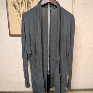 Womens Open-Front Sweater